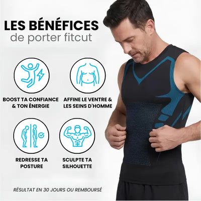 Fitcut™ | Débardeur de Compression Gainant